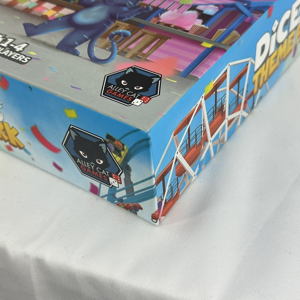 Dice Theme Park Board Game Complete Alley Cat Games 1-4 Players Strategy 2022 - Picture 4 of 7